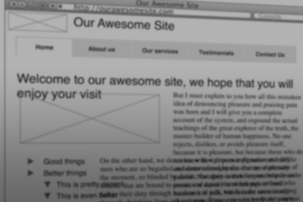 Why you must establish content before designing something