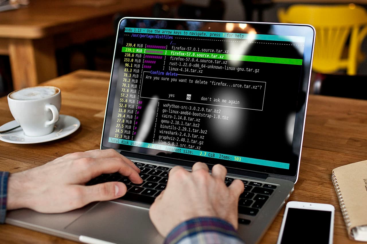 NCDU for disk space